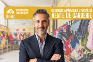 courtier immobilier vente garderie quebec